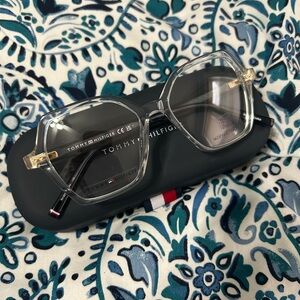 Tommy Hilfiger Gold and Black Glasses